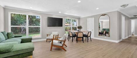 Televisión y oficina