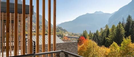 Toetasjesleilighet – deluxe, fjellutsikt | Utsikt fra rommet