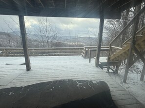Property grounds - Serene 4-bedroom chalet in charming Catskills awaits you- amazing Mountain Views (Bovina Center)