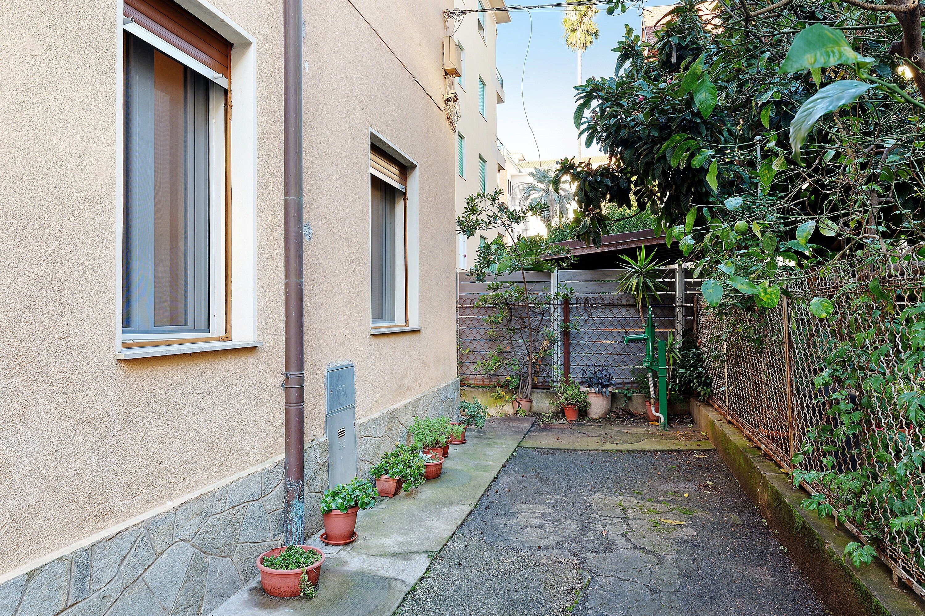 Enceinte de l’hébergement