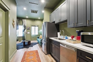 Signature Condo, 1 Bedroom, Non Smoking, Kitchenette | Private kitchenette | Microwave, coffee/tea maker, cookware/dishes/utensils - Vibrant NOLA Retreat Jazz & Culture (New Orleans)