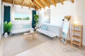 Living area - Estrella Garden • Shaula 301 New Modern Penthouse (Dominicus)