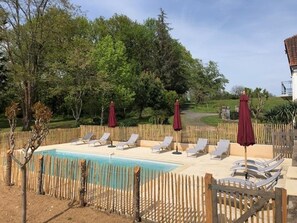Pool - Large house with private pool, parking, and pets allowed (Villamblard)