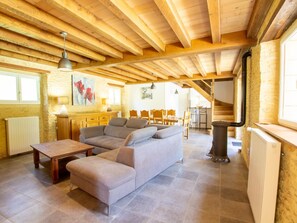 TV - Air-conditioned house with private pool and pets allowed (Saint-Crépin-et-Carlucet)