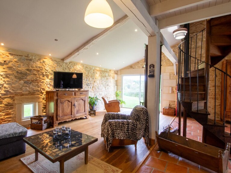 Périgourdine House With Private Pool And Wifi - Bergerac
