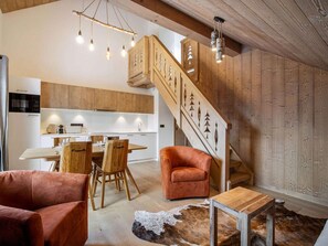 Interior - Modern apartment in Saint-Gervais for 6, near lifts (Saint-Gervais-les-Bains)