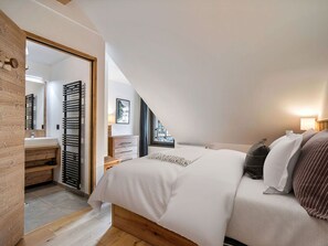 3 bedrooms, free WiFi, bed sheets - Modern apartment in Saint-Gervais for 6, near lifts (Saint-Gervais-les-Bains)