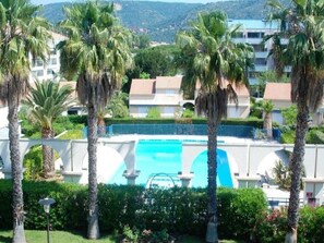 Pool - Apartment with pool, sleeps 5, parking, Le Lavandou (Le Lavandou)