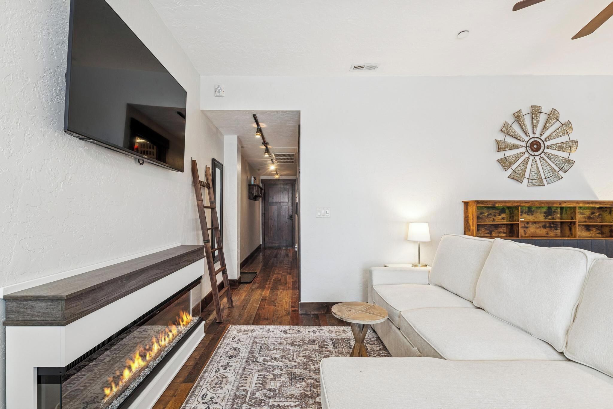 Älytelevisio, takka