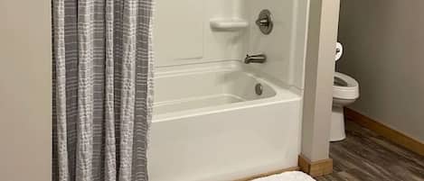 Shower, hair dryer