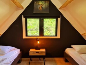 2 habitaciones y ropa de cama 