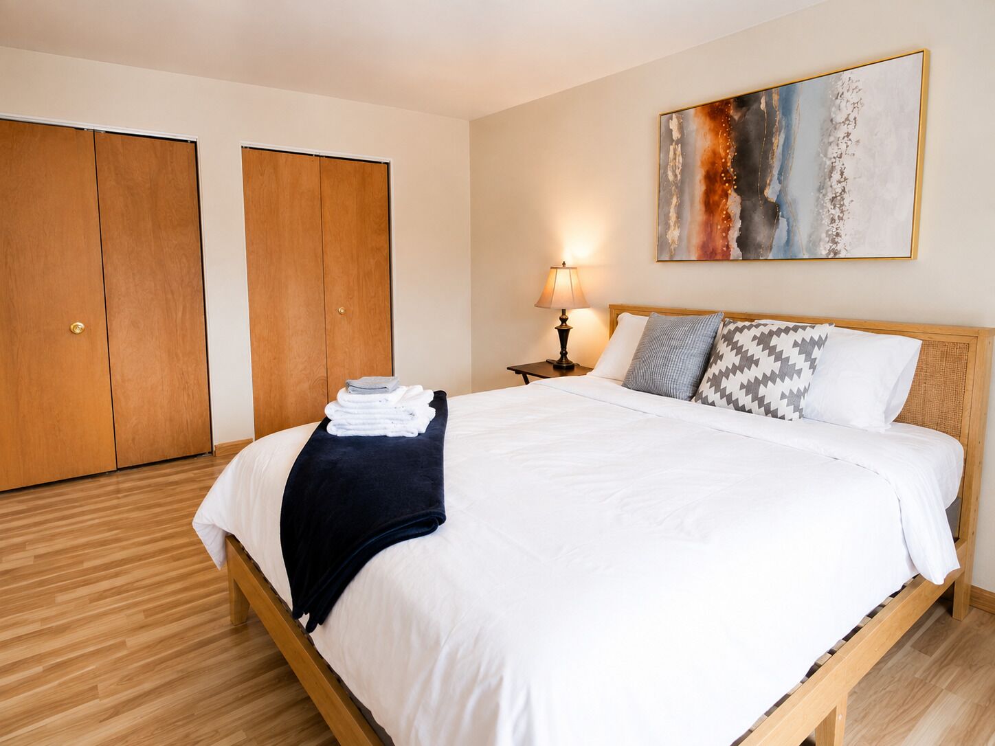 1 bedroom, iron/ironing board, WiFi (free), bed sheets