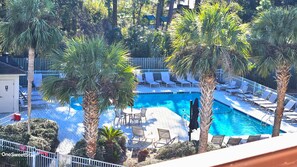 Pool - Best Condo HH Beach and Tennis-Ocean View-Admirals (Hilton Head Island)