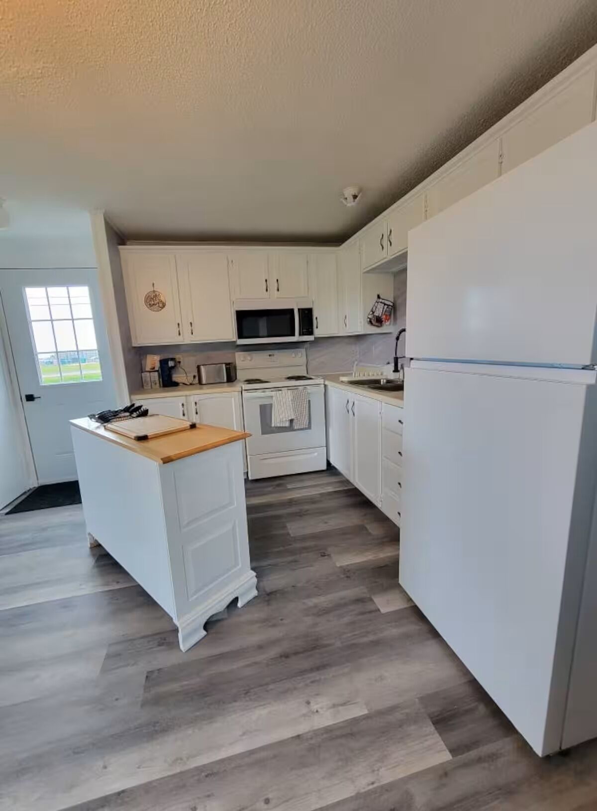 Microondas, horno y parrilla de estufa 