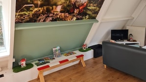Chalet | Living room - Quiet Family Chalet in Durbuy Hills (Durbuy)