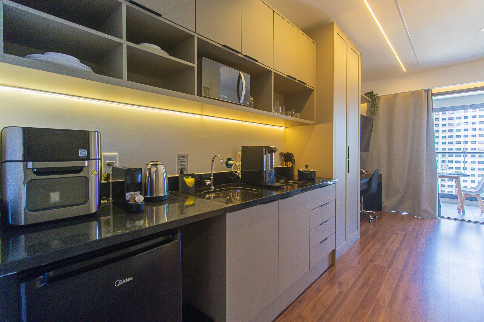 開放式客房, 吸煙房 | 1 間睡房