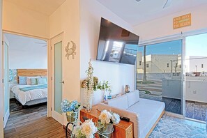 1 bedroom, iron/ironing board, WiFi, bed sheets - Luxury Getaway in La Paz: Apartment with Pool and terrace (La Paz)
