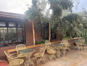 Restaurant - ecolodge dar bouhouta (Marrakech)