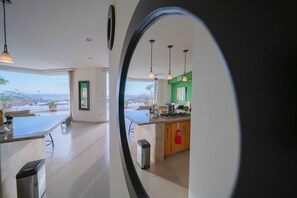 Interior - Panoramic Ocean View, Private Pool, Indoor Jacuzzi (La Paz)