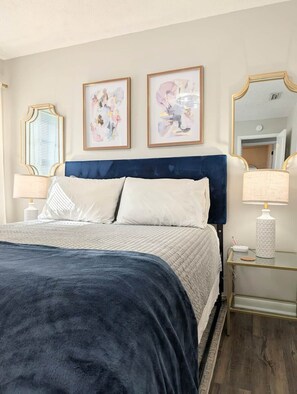 3 bedrooms, iron/ironing board, WiFi, bed sheets