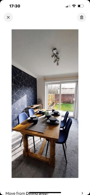 Dining - Chic Modern 1-Bed House for Two. (Blackpool)
