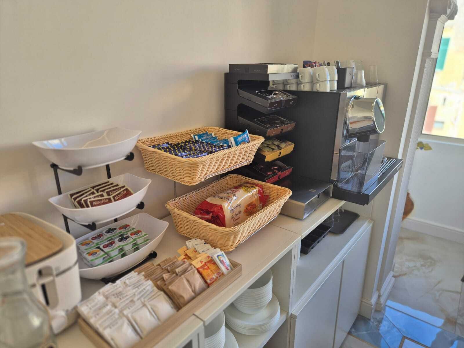 Frokostbuffé er inkludert hver dag