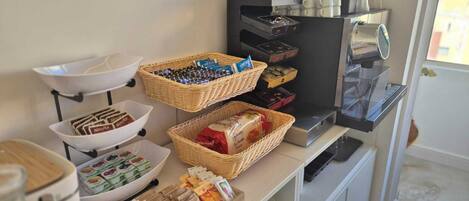 Frokostbuffé er inkludert hver dag