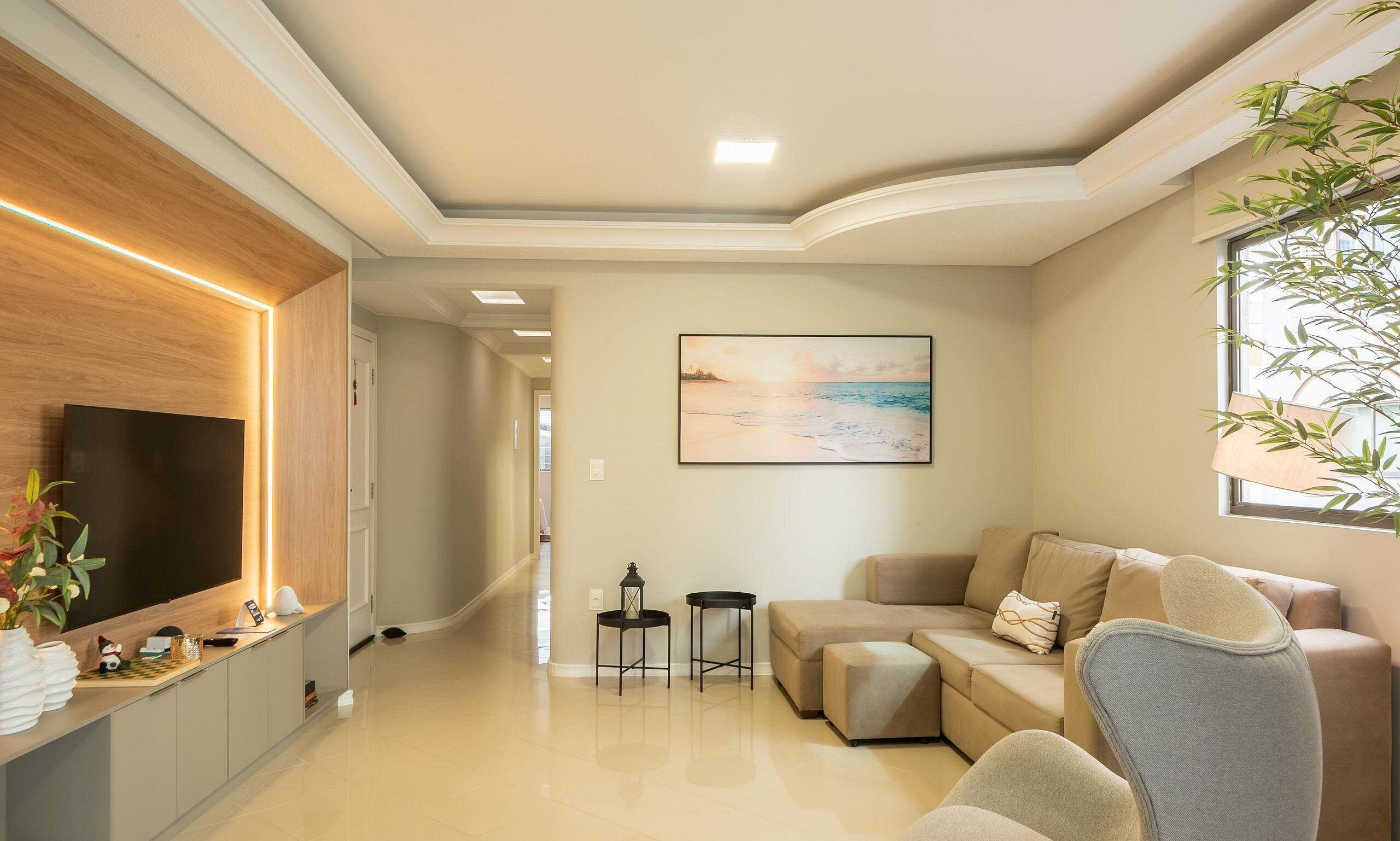 Apartamento básico | Área de estar