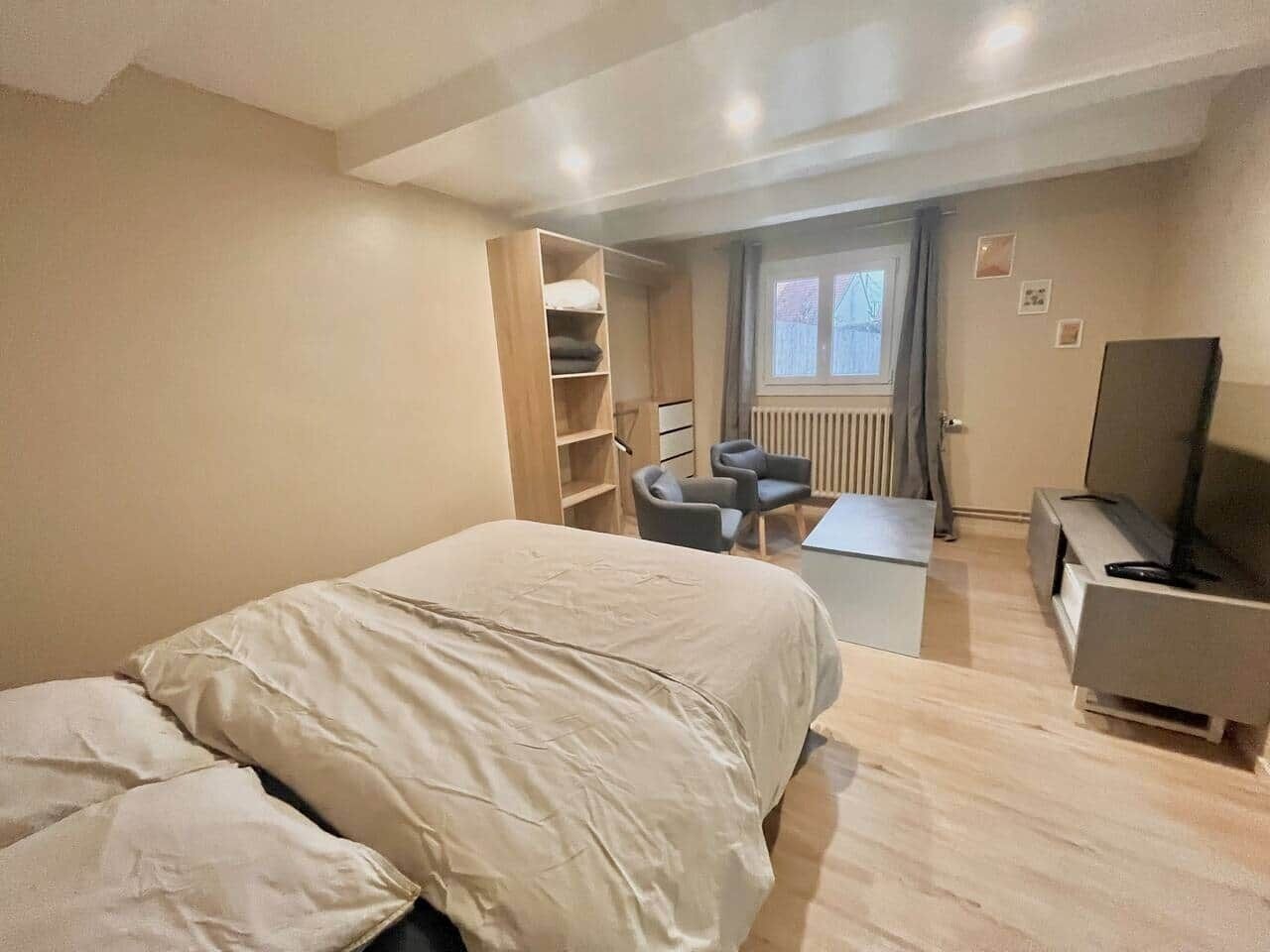 1 bedroom, WiFi, bed sheets