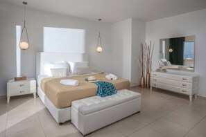 Desk, iron/ironing board, travel cot, free WiFi - Spacious Villa Melissa | Private Pool & Views (Hersonissos)