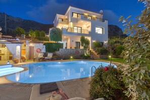 Pool - Spacious Villa Melissa | Private Pool & Views (Hersonissos)
