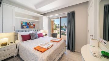 5 slaapkamers, een kluis op de kamer, een strijkplank/strijkijzer
