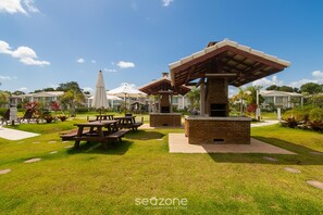 Basic Apartment | Outdoor dining - House 2 Suites in Condo w/ Pool Mnt0058 (Porto Seguro)