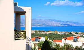 Property grounds - Beach at 1.3km* Private Heated Pool* BBQ area * Sea View (Tavronitis)
