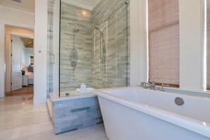 Shower, hair dryer, towels - Family Beach Escape with Pool, Gulf Views, and Low-Speed Vehicle (Santa Rosa Beach)