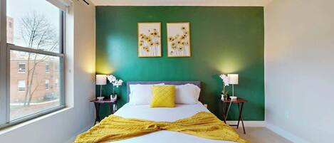 Ferros/tábuas de passar roupa, Wi-Fi de cortesia, roupa de cama