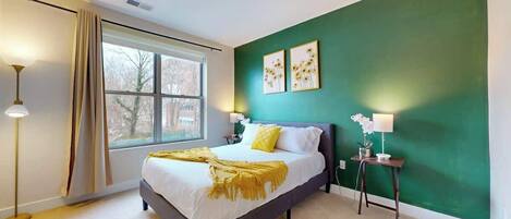 1 bedroom, iron/ironing board, free WiFi, bed sheets