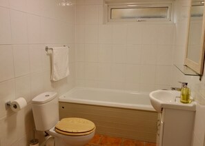 Shower, shampoo - Modern Garden 1BDR Flat in Forest Hill Honor Oak (Greater London)