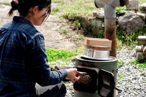 Enceinte de l’hébergement