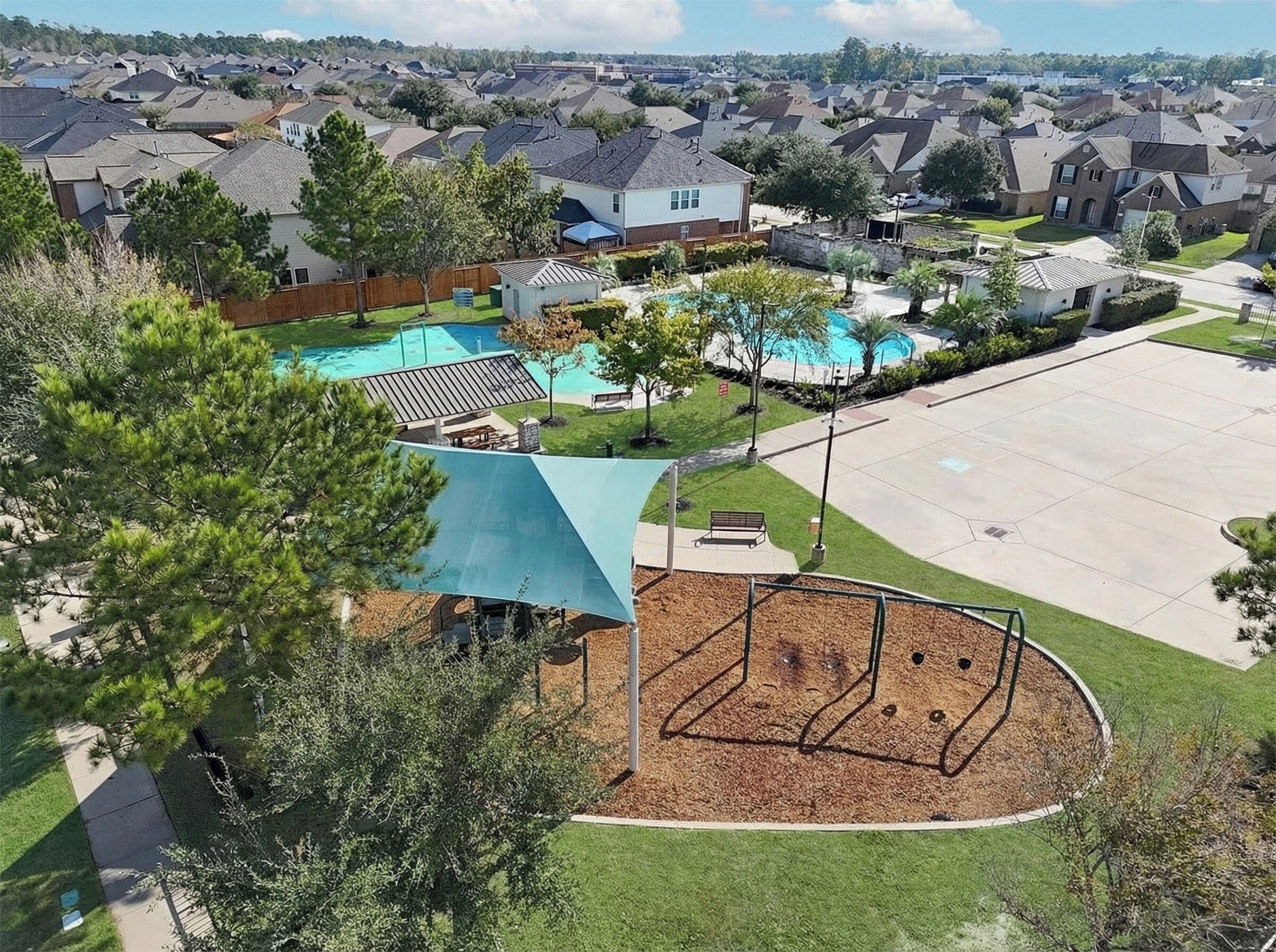 Alberca al aire libre 