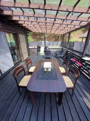 Outdoor dining - Nonsmoking Entire building available for rent  / Minamitsuru District Yamanashi (Minamitsuru District)