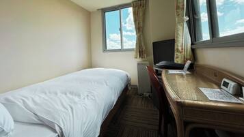 1 slaapkamer, een bureau, gratis wifi, beddengoed