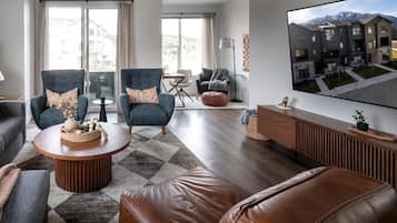 TV connectée, cheminée