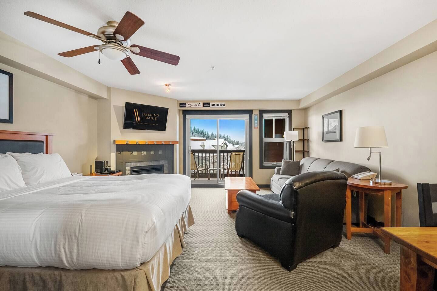 Bureau, Wi-Fi, draps fournis