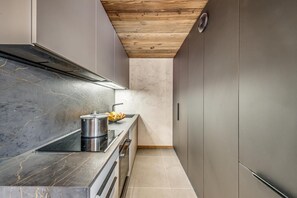 Fridge, microwave, oven, dishwasher - 100m from resort center, Ground floor, tv, ski locker, 93m², Tignes (Tignes)