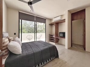 2 bedrooms, iron/ironing board, WiFi, bed sheets - PH Cálido con Rooftop + Alberca en Tulum Centro (Tulum)
