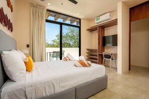Iron/ironing board, bed sheets - Boho Jungle PH con Rooftop & Alberca Compartida (Tulum)