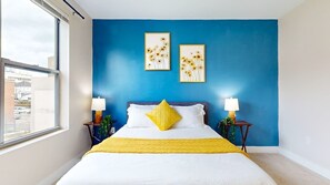 1 habitación, escritorio, tabla de planchar con plancha y wifi gratis 