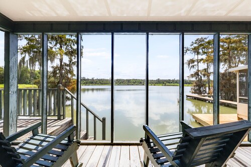 Private Lake near I-49 for 12; Fish, Kayak, Relax