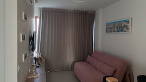 Living area - Cozy Apt Sea View Barra - Nau0810 (Salvador)